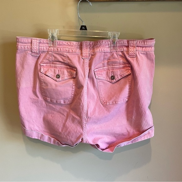 Torrid colored denim shorts cuffed Size 18 - Picture 3 of 7